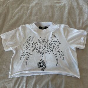 Darc Sport Graphic Cropped T-Shirt